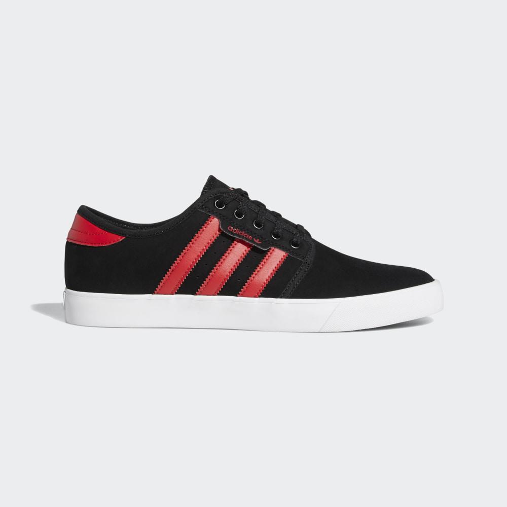 Adidas Seeley Férfi Originals Cipő Fekete/Piros/Fehér Akció 098754-YZI